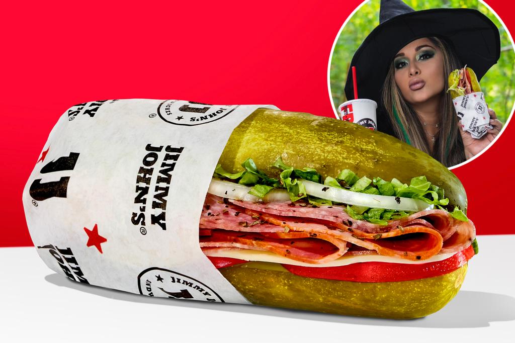 Jimmy John's unveils Picklewich sandwich with pickles as bread